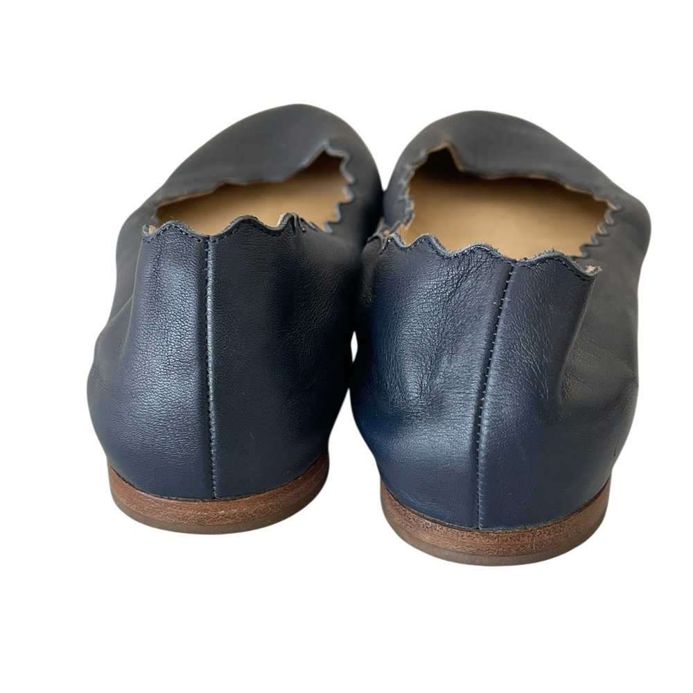 Chloé Lauren scalloped leather ballet flats Size:36.5 - Picture 3 of 5